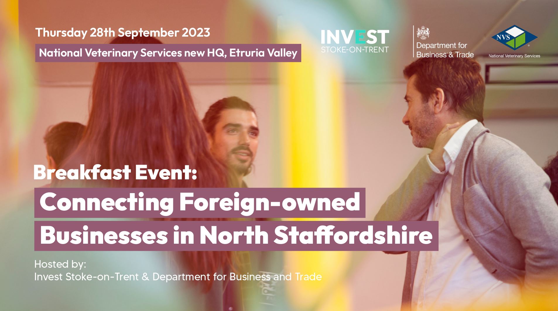 Connecting Foreign-owned Businesses in North Staffordshire